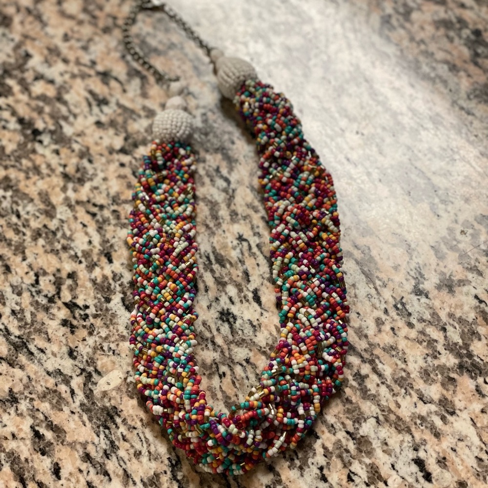Multicolored Beaded Necklace